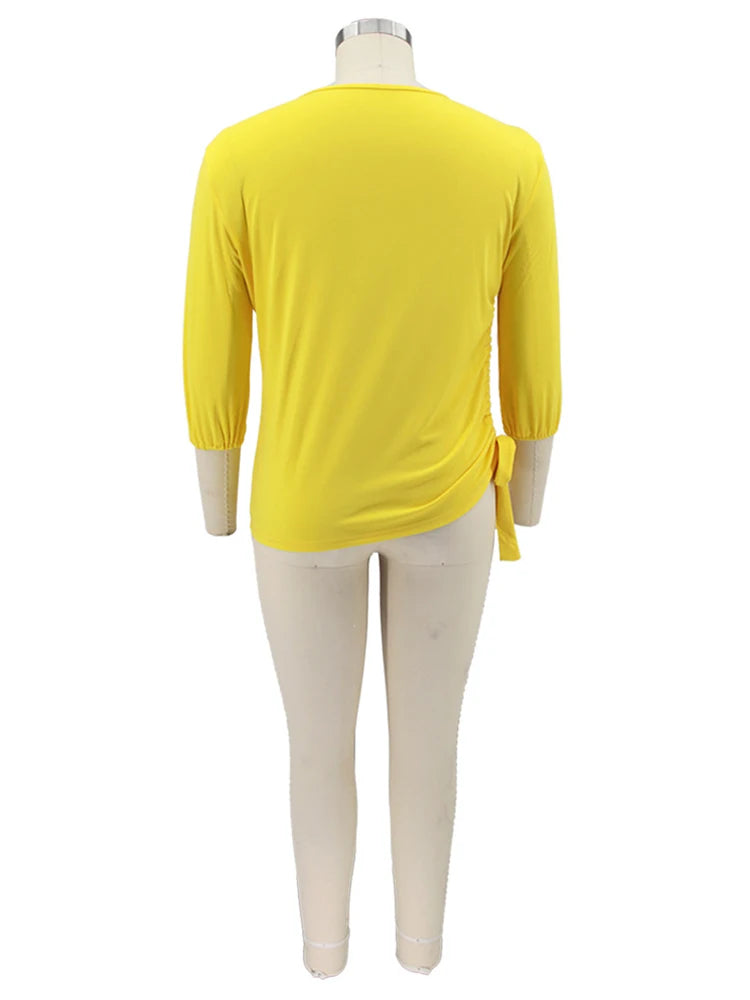 Ladies Tops Long Sleeve Female Clothing Large Size Fashion Woman Blouses 2022 Plus Size Blouses Wholesale Bulk Dropshipping
