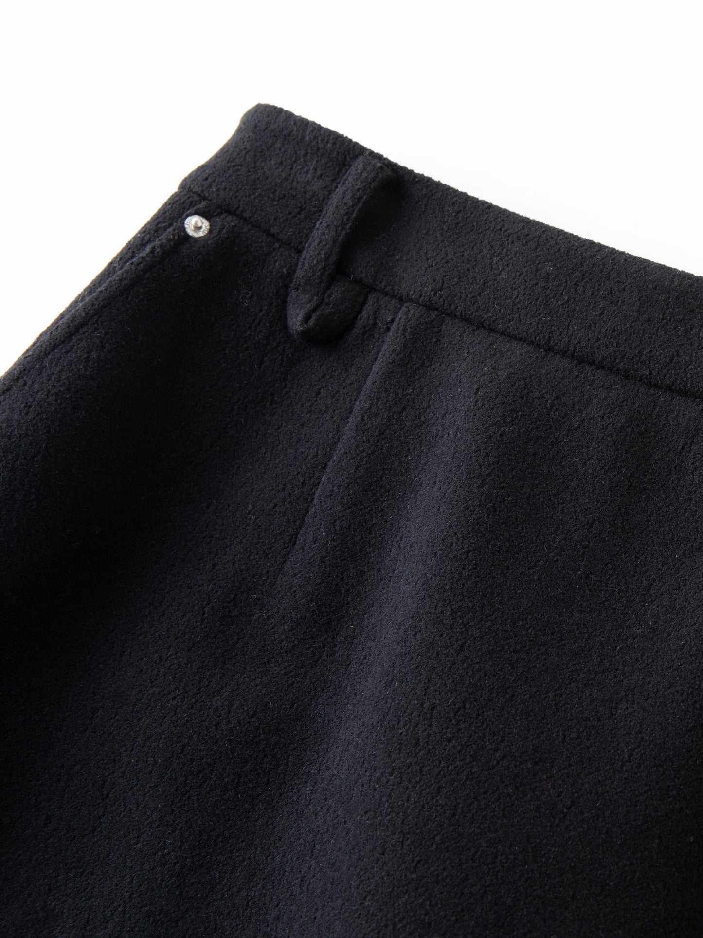DUSHU Classic Elastic Waist Skirt For Women Winter Office Solid Color College