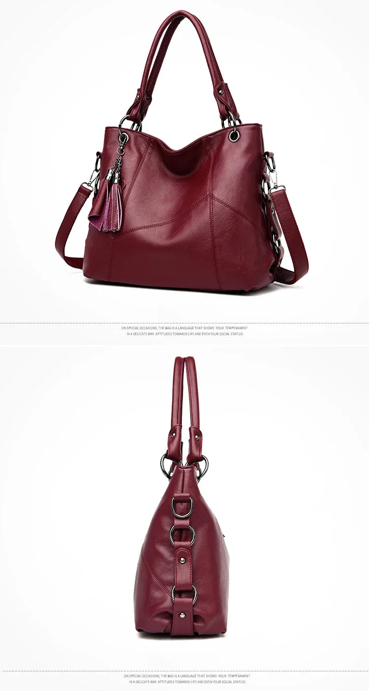 Luxury Handbags Women Bags Designer Large Capacity Crossbody Bags For Women 2025 New Shoulder Bag PU Leather Handbag Tote Bag