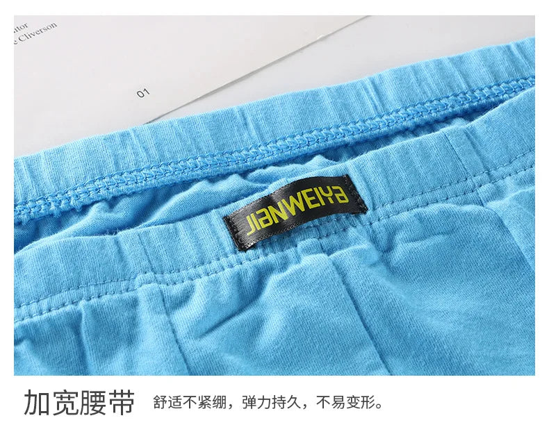 Cotton Men Panties Underpants Mens Boxers Loose Big Plus Size Shorts For Mens Pants Male Breathable Underwear Homewear  9XL 10XL