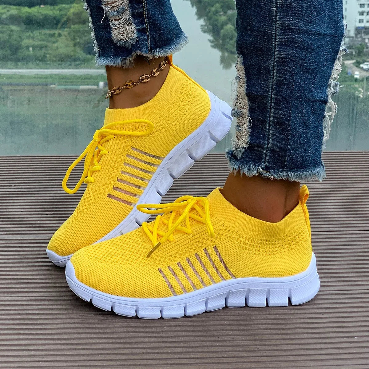 New Purple Sneakers Women Platform Casual Shoes Women Sneakers Breathable Comfortable Thick Sole Sneakers Women Designer Shoes