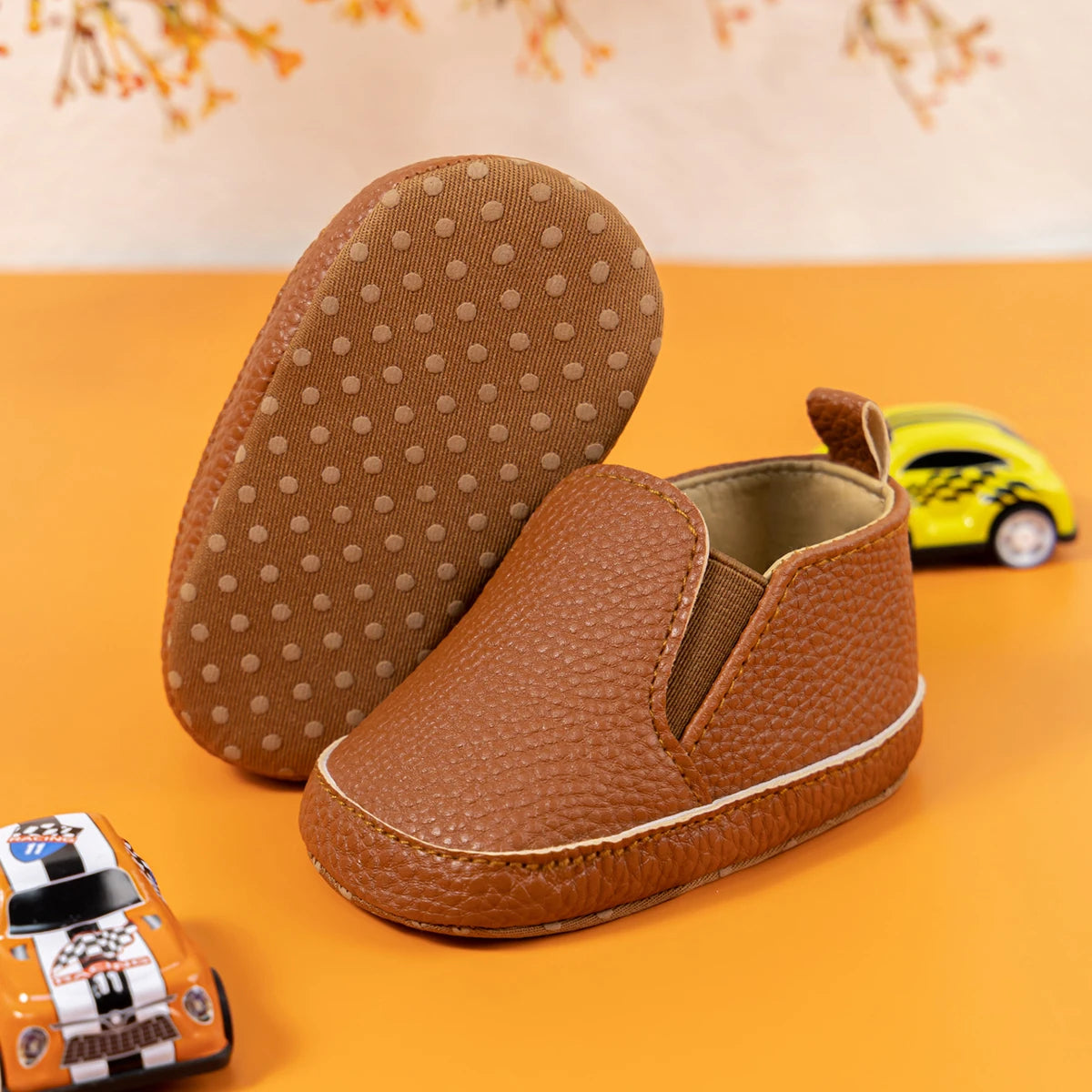 KIDSUN Fashion Casual Baby Boy Infant Cotton Sole First Walker Toddler Baby Loafer Shoes Comfortable Sports Baby Shoes 0-18M