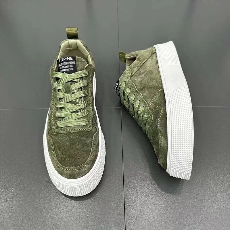 Board Shoes for Men Trendy Flat Shoes Lightweight Comfortable Sports Men Shoes Soft Outdoor Walking Shoe Zapatos Para Hombres