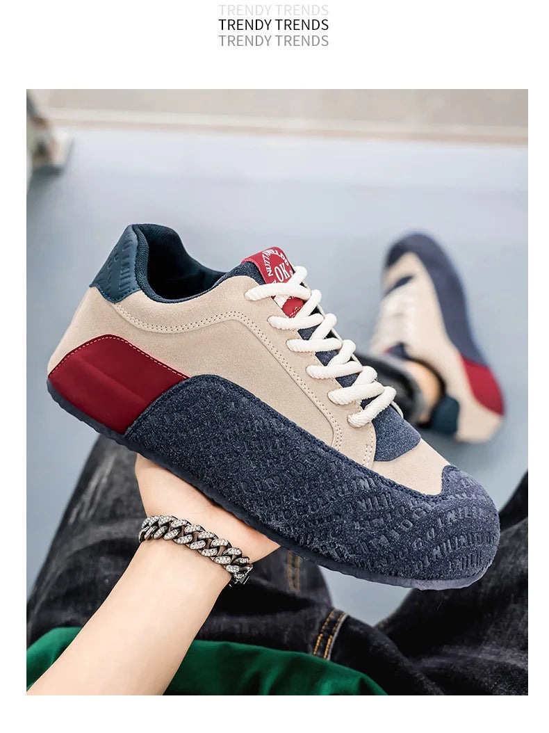 Fashion brand tenis men casual faux leather sneakers male wedged shoes new spring summer breathable trainers man gym run shoes