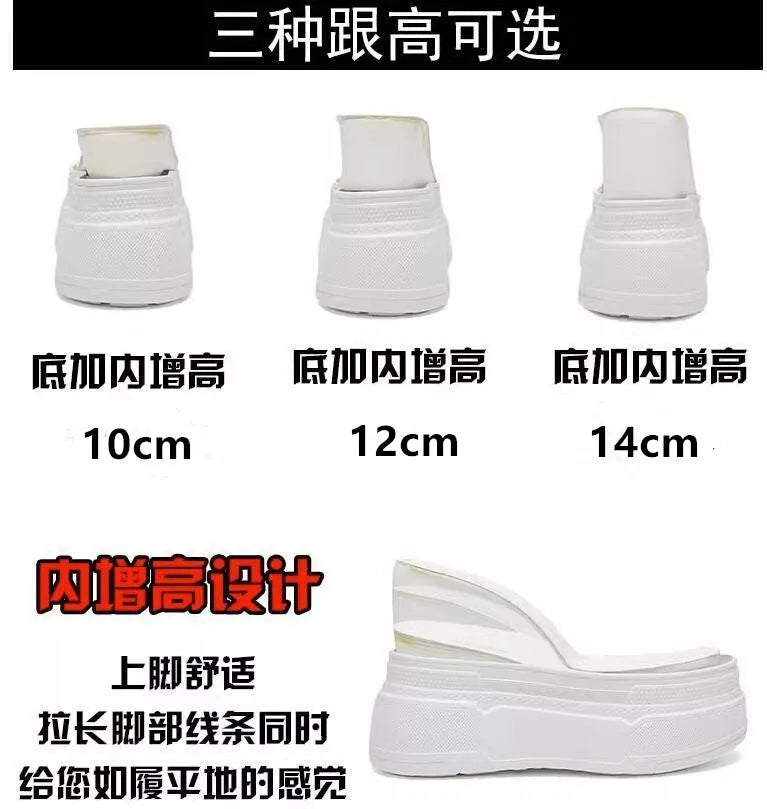 12cm Winter Leather Silver Women Snow Boots Thick Sole Waterproof Warm Platform Boots Women Plush Mid-calf Boots Increases Heigh