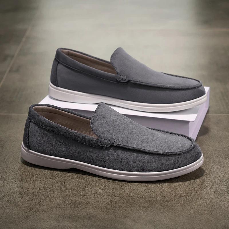 Men's casual shoes Vulcanized Work loafers Mesh Lightweight Man sports shoes Canvas Shoes for Men zapatos para hombres2025