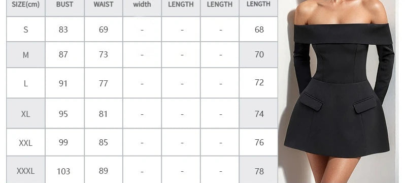 2025 Spring and Summer New Sexy Spice Girl Style A Line Shoulder A Fashion Dress Feminine Solid Color Slim-fit Bag Hip Skirt