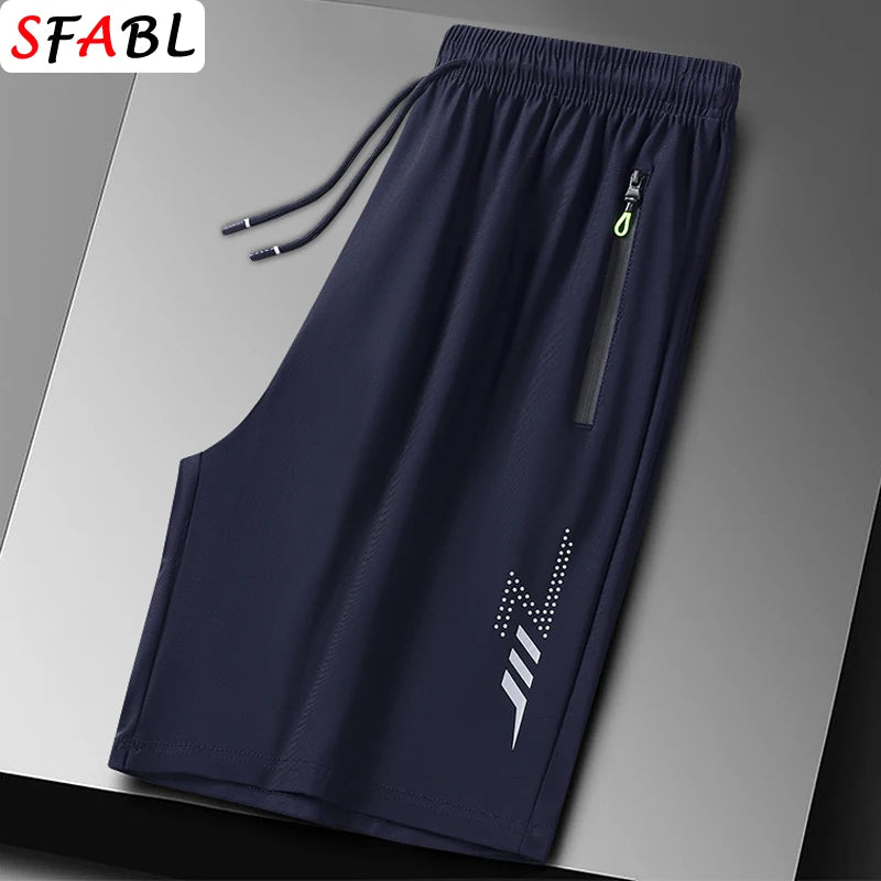 Summer Fashion Shorts Men Gym Fitness Shorts Running Jogging Outdoor Sports Short Pants for Men Thin Quick Dry Shorts Men Casual