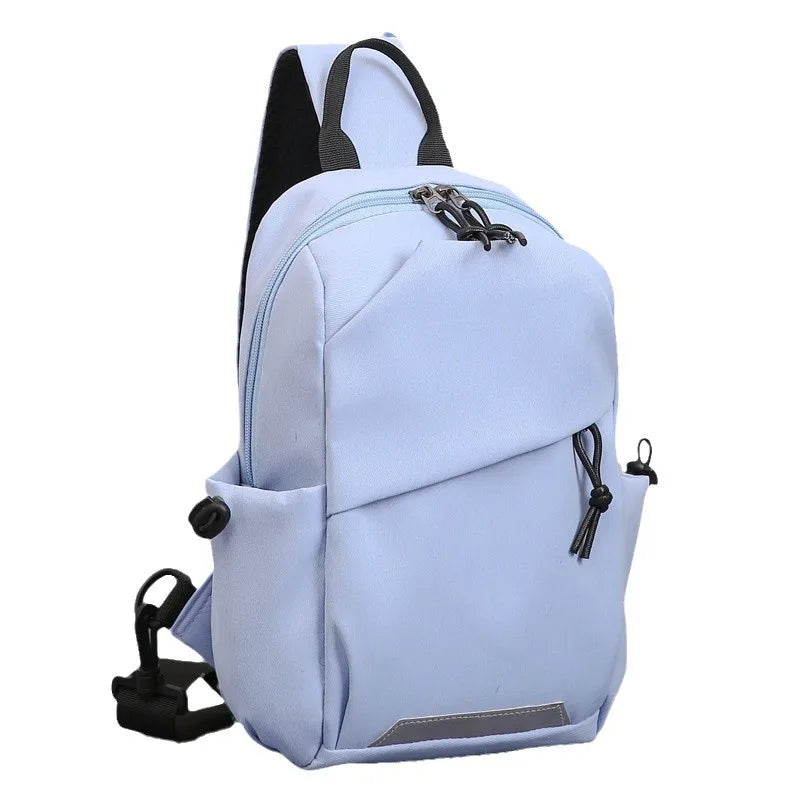 Men's Nylon Crossbody Bag - Multi-Pocket Stylish Casual Sling for Outdoor Activities Cycling and Hiking Crossbody Luxury Bag