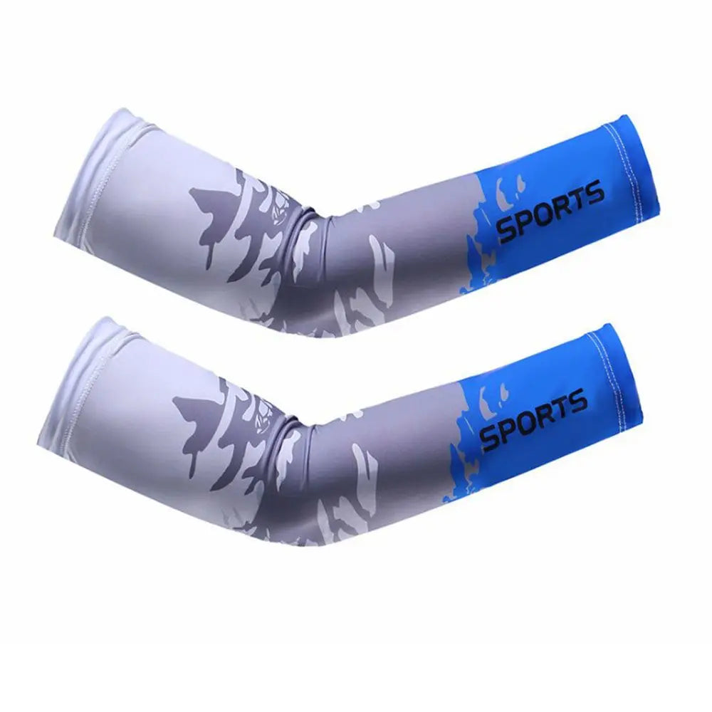 Sportswear Summer Cooling Basketball Sun Protection Outdoor Sport Arm Cover Arm Sleeves