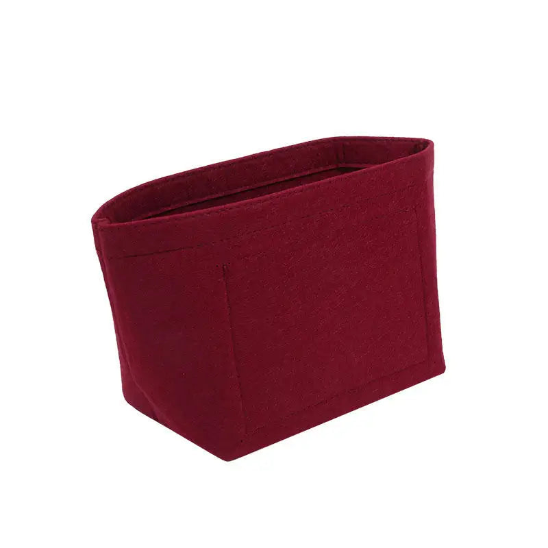 Multi-Pocket Felt Insert Bag Organizer Makeup Organizers Liner Perfect for Women Handbags Bucket Bag Bag Accesories Cosmetic Bag