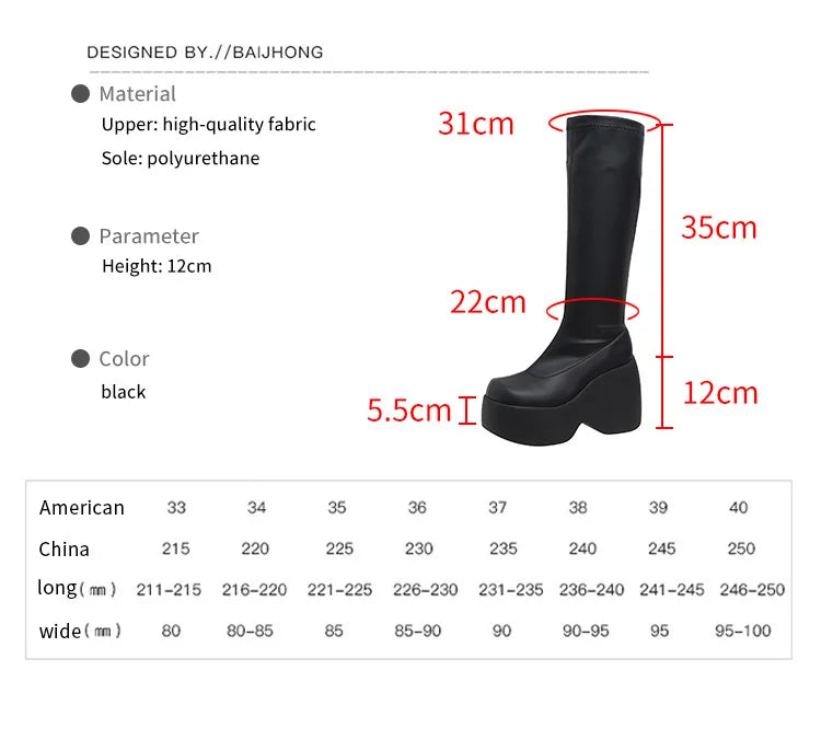 Brand Women Boots Gothic Style Platform Women Ankle Boots High Quality Walking Comfy Woman Shoes New Sexy High Heels Big Size 43