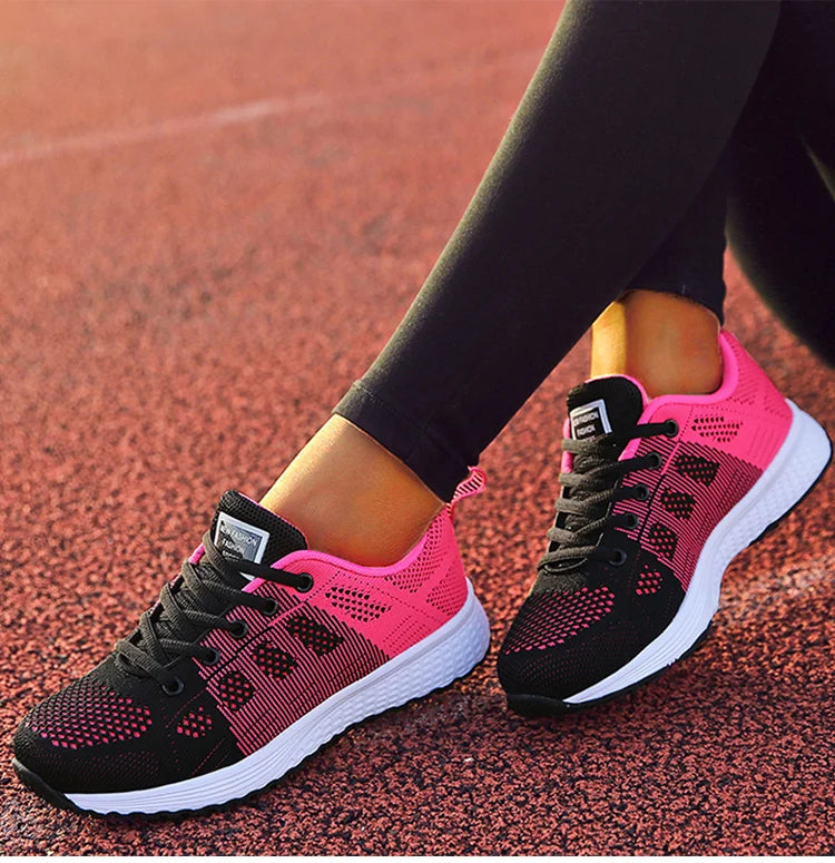 Women's Sports Shoes Fashion Gym Shoes For Woman Sneaker Mix Color Spring Sneakers Women Flats Casual Shoes Trainers Tenis Mujer