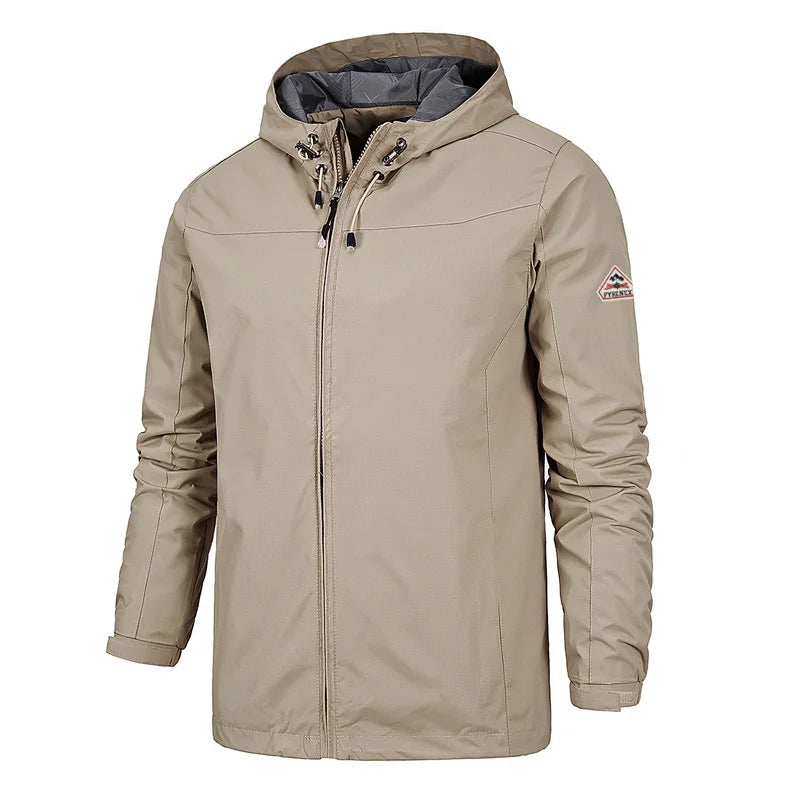 Spring Autumn Softshell Windbreaker Embroidery Pattern Men/Women Zipper Jacket Windproof Outdoor Mountaineering Sports For Coat