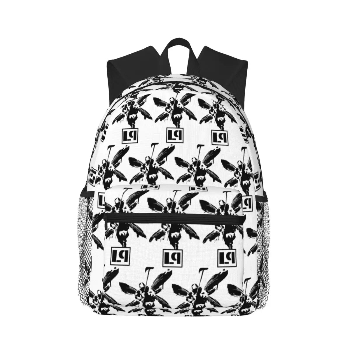 L-Linkin-S P-Park-S Band Student Backpack School Bag Hiking Travel Daypack for Boys Girls Fashion Bookbag Shoulder Bags