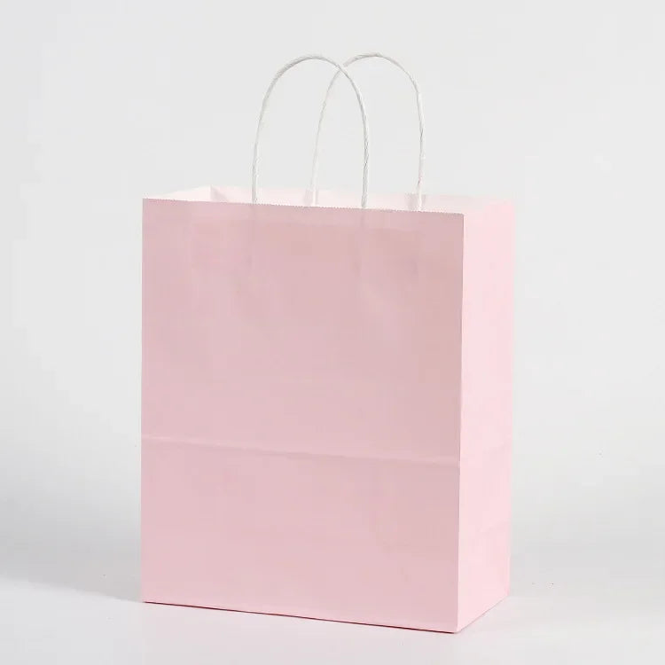 6pcs Macaron Paper Bags Candy Gift Packaging Bags Kids Unicorn Birthday Party Decor Baby Shower Supplies Wedding Decor