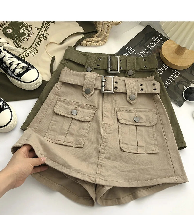 Design Sense Denim Skirt Pants Women's 2026 Summer Korean Version Hip Skirt
