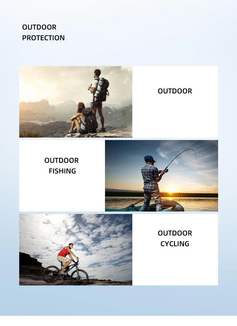 Summer Wide Large Brim Men Fisherman Hat Waterproof UV Protection Sun cap Hiking Fishing Climbing Oversized Safari Bucket Hats BAZAARHUBO
