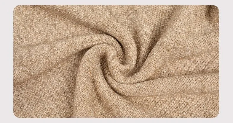 2025 Autumn Winter Shawl Cloak Sweater Solid Color Turtleneck Oversized Cape Coat Female Ponchos Pullover Knitted Bat Sleeve Top
