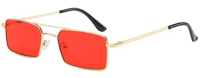 Clearance Metal Vintage Sunglasses Women  Men Luxury Brand Double Bridge Glasses Women Designer Eyewear Men Oculos De Sol BAZAARHUBO
