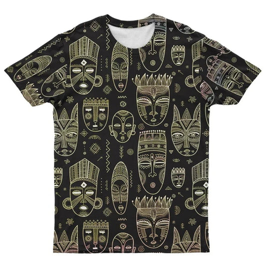 Africa Ethnic T-Shirts African Dashiki 3D Printed Men Women Fashion Streetwear Oversized Short Sleeve T Shirt Tees Tops Clothing