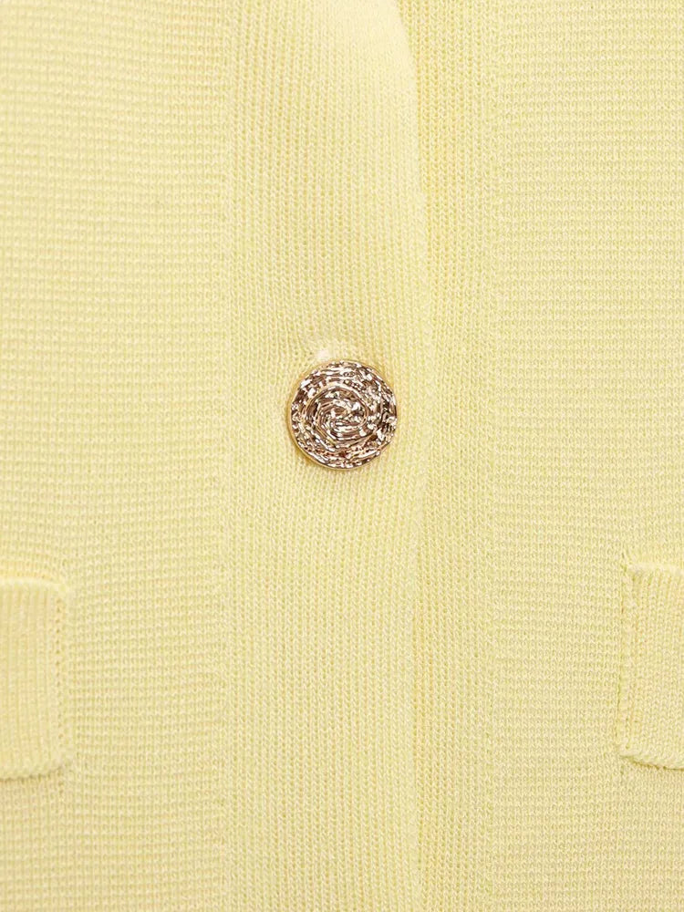 HXAO Cardigan Woman Knitwear Button Ladies Short Sleeve Knit Bolero Women's Tricot Top Summer Outerwear Crop Cardigan Top Female