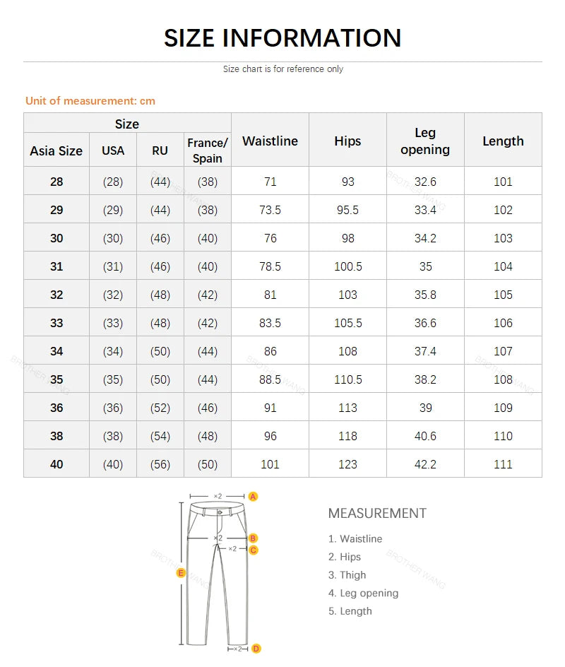 Classic Summer Men's Thin Stretch Fit Jeans Business Casual Slim Fit Denim Pants Soft Fabric High Quality Straight Leg Trousers