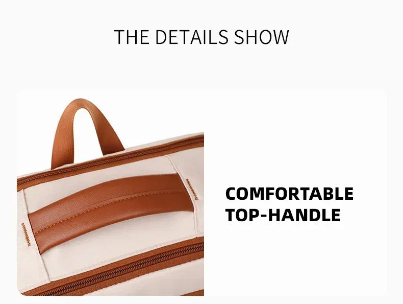 Women Business Backpack Waterproof Laptop Computer Pack Weekender Commuter Bag With USB Port College Student Bags Travel Daypack