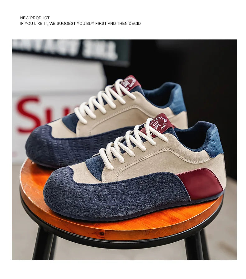 Fashion brand tenis men casual faux leather sneakers male wedged shoes new spring summer breathable trainers man gym run shoes