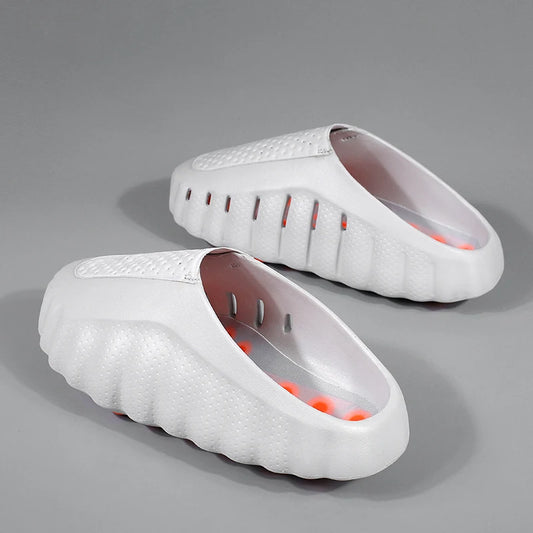 Brand Men Slippers Shoes Fashion Summer Non-Slip Male Sandals Water Shoes Slides A001 2026 Outdoor Mens Beach Shoes Slipper Man