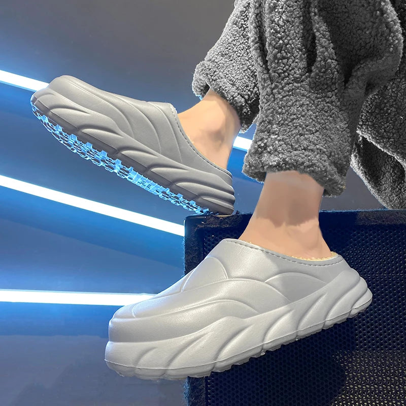 Winter Plush Slippers Unisex Unisex Home Sandals Women Orginal Indoor Flat Shoes Soft Men Fashion High Quality Non Slip Bedroom