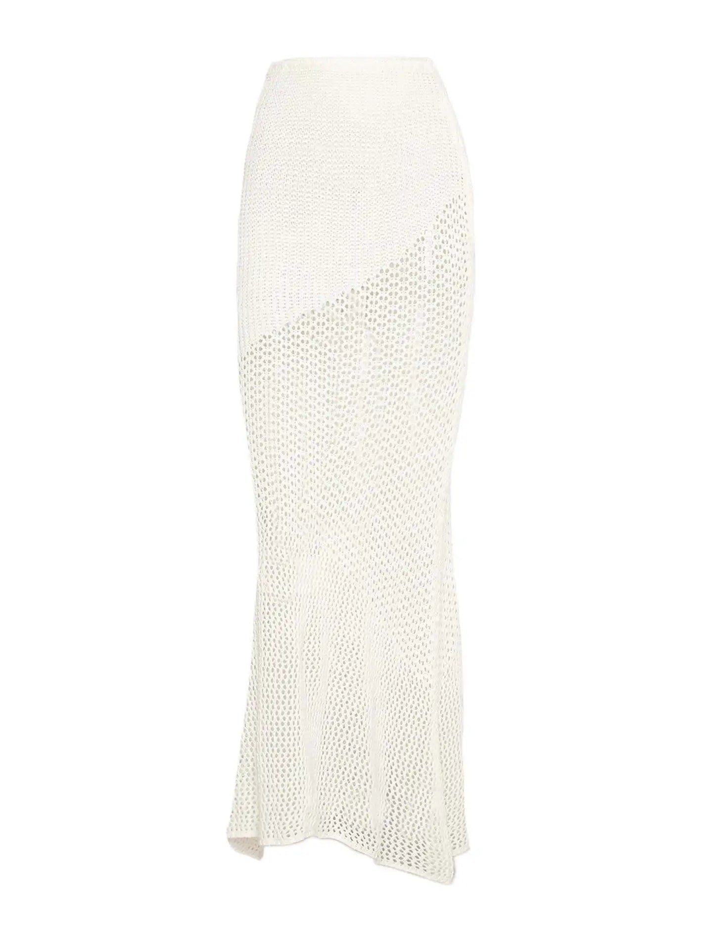 Sexy Party Knitted Two Piece Set Short Crop Top And Skirts Slim Bodycon 2 Pieces Sets Women 2025 Spring Summer Outfits