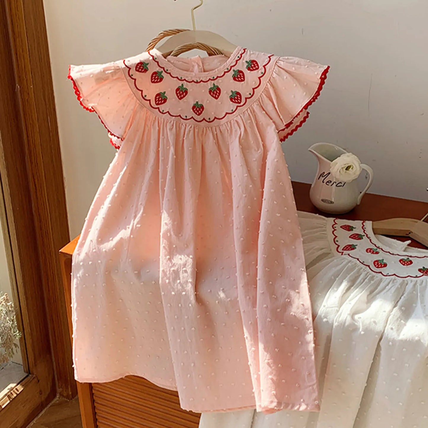 Kids Girls Summer Fashion Casual Sweet A-line Dress Playwear Sundress for Birthday Party Daily School Beach Vacation Photography