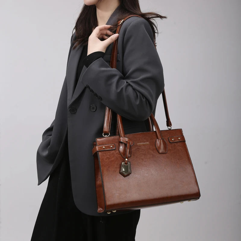 Luxury Handbags Women Bags Designer High Capacity Shoulder Bag High-quality Soft Leather Tote Handbags for Women 2025 Sac A Main