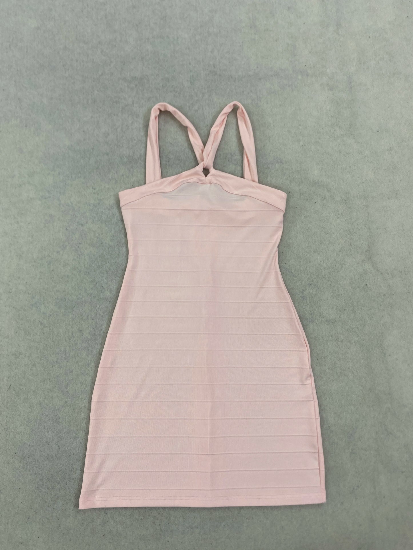 2000s Millennium European American Sexy fashion spicy Harajuku girl Retro Aesthetic style Solid color suspender slim fit Dress