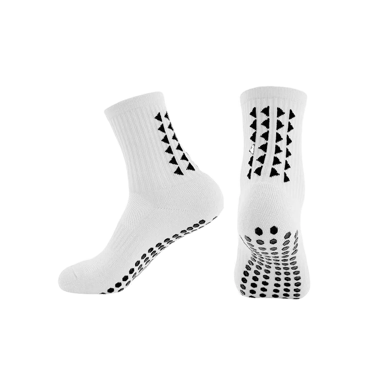 2 pairs of star sized professional short football socks for men, midsole anti slip sports socks, comfortable and sweat absorbing
