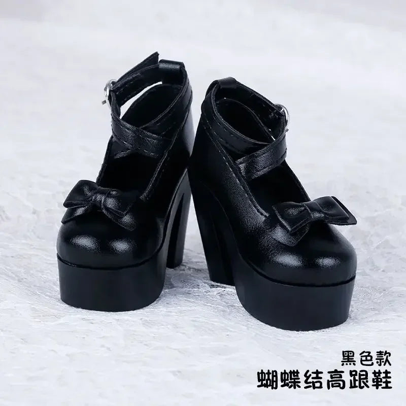 Fashion 60cm Doll's Shoes for 1/3 Bjd Doll Sneakers Long Boots Leather Shoes, High Heels Diy Girl Toys Dress Up Doll Accessories