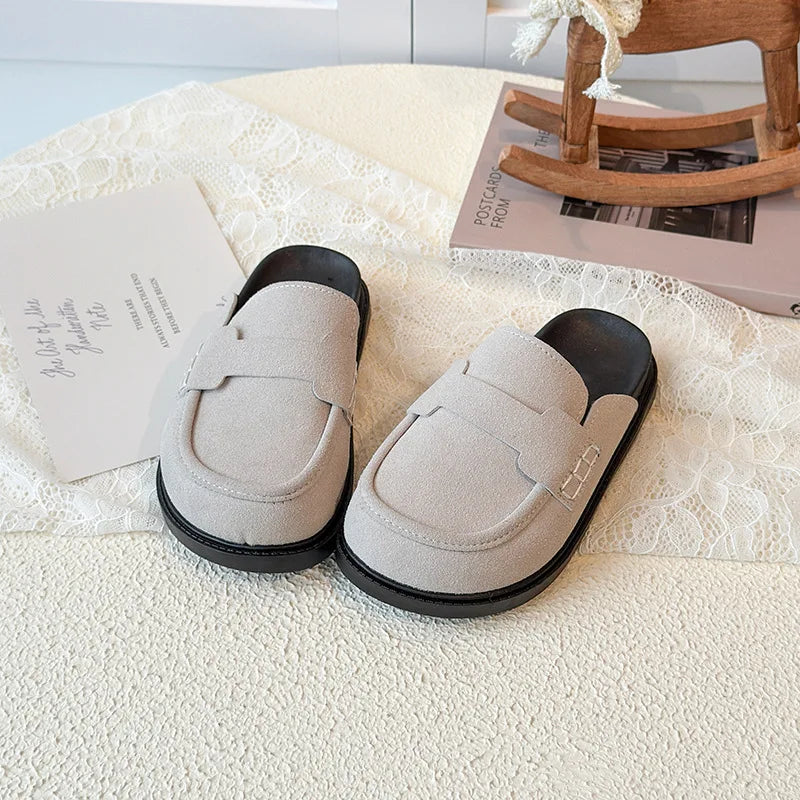 Children Casual Shoes for Girls Boys 2026 Autumn New Fashion Korean Style Soft Bottom Anti-slippery Versatile Catwalk Loafer