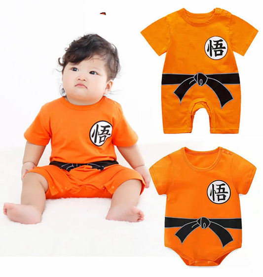 Anime Baby Romper Newborn Baby Clothes Cartoon Cosplay Costume For Baby Onesie Jumpsuit Cotton Baby Girls Clothes