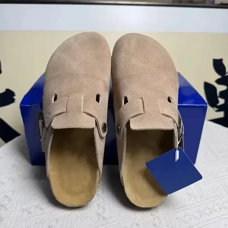 Leather Sandals for Men And Women Retro CasualComfortable Anti-Slip Beach Shoes for Spring And Autumn New Fashion womens shoes