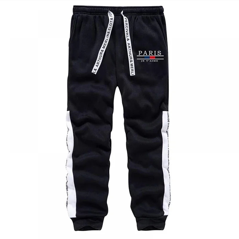 Fashion Mens Tracksuit Print Casual Sweatshirts Outdoors Sports Jogging Mens Clothing Single Piece Hoodie Pants Daily Streetwear
