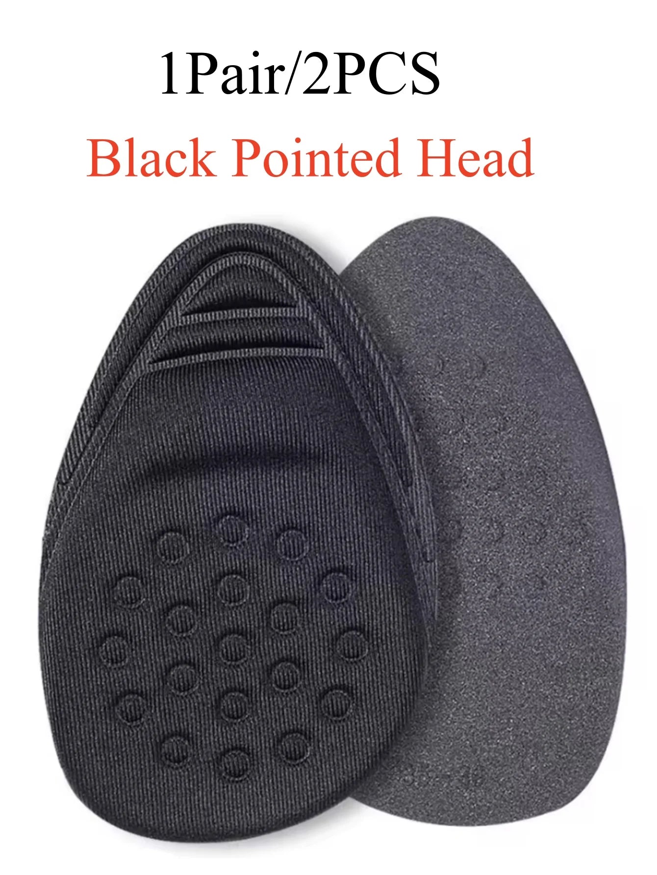 Half Insoles for Shoes Inserts Forefoot Insert Non-slip Sole Cushion Reduce Shoe Size Filler High Heels Pain Relief Shoe Pads