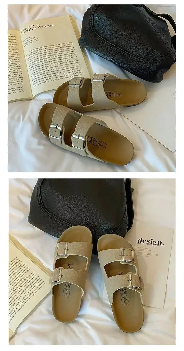 Fashionable modern men's and women's sandals are comfortable and versatile for summer, beach, and outdoor use