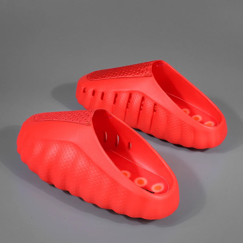 Brand Men Slippers Shoes Fashion Summer Non-Slip Male Sandals Water Shoes Slides A001 2026 Outdoor Mens Beach Shoes Slipper Man