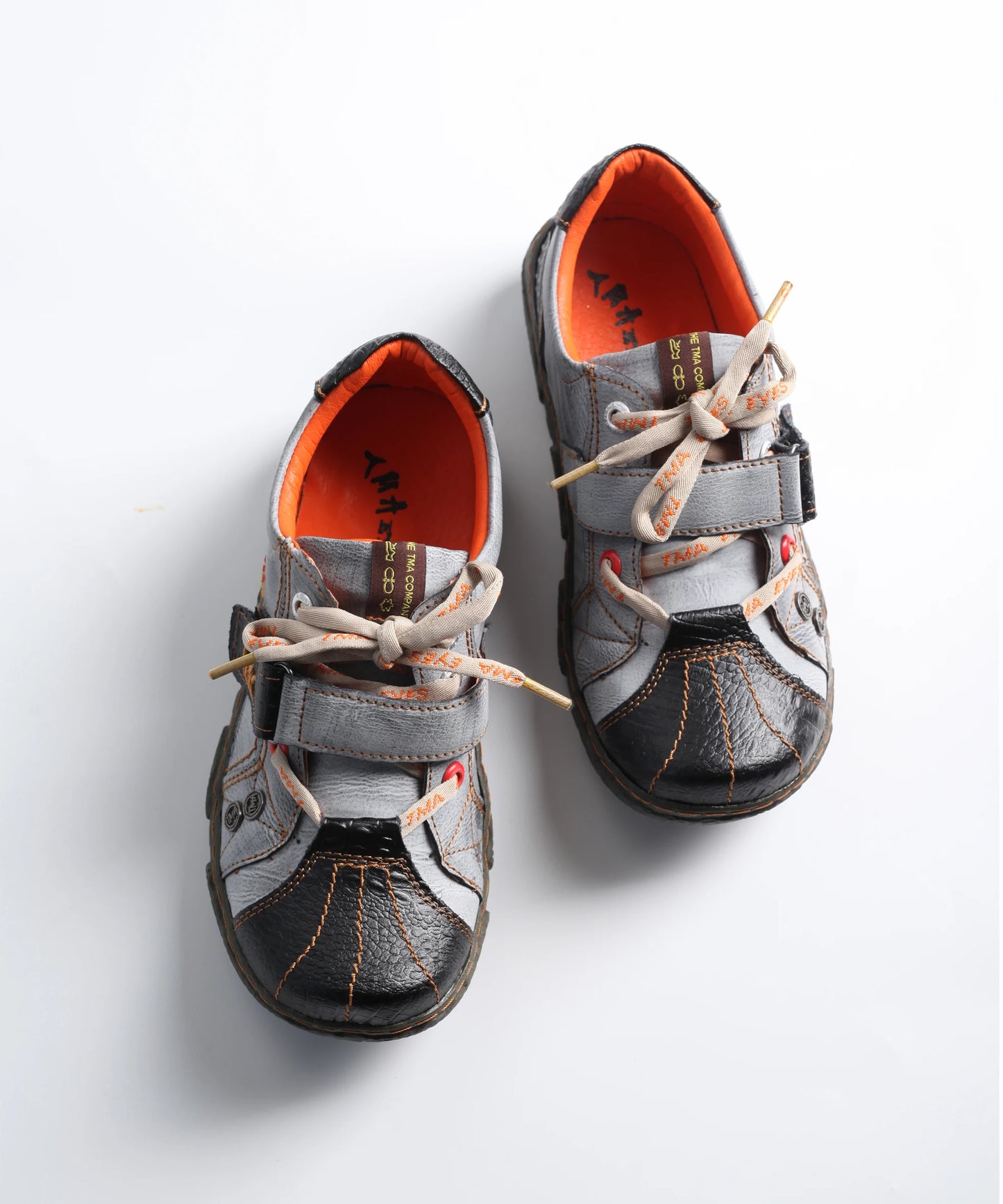 TMA EYES Autumn Women's Casual Handmade Stitching Flat Shoes