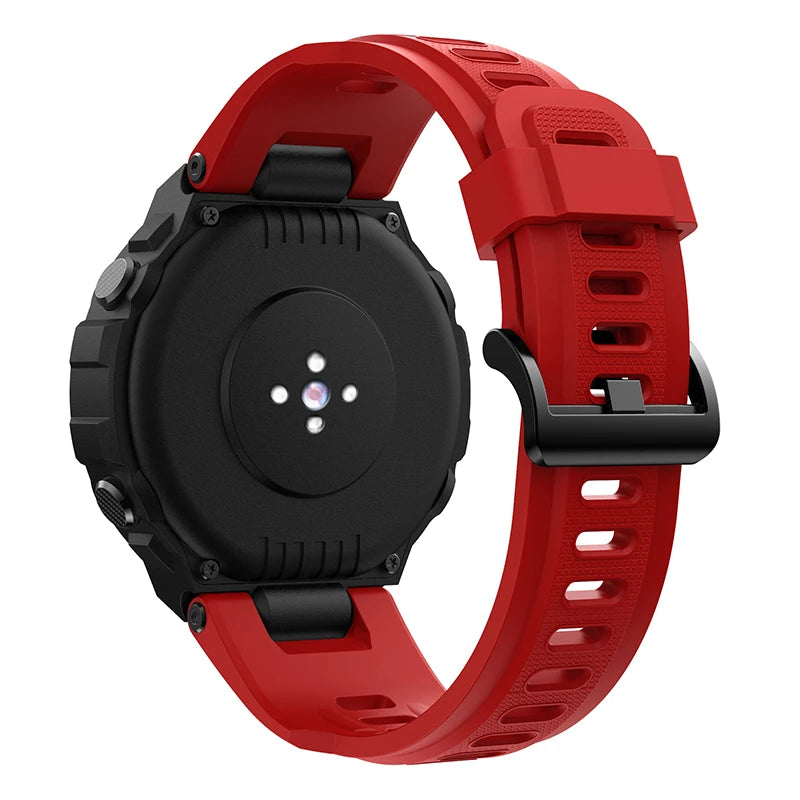 Soft Silicone Bracelet Strap for Huami Amazfit T-REX Sport Strap Replacement Watchband for Xiaomi Huami Amazfit T rex Pro Correa