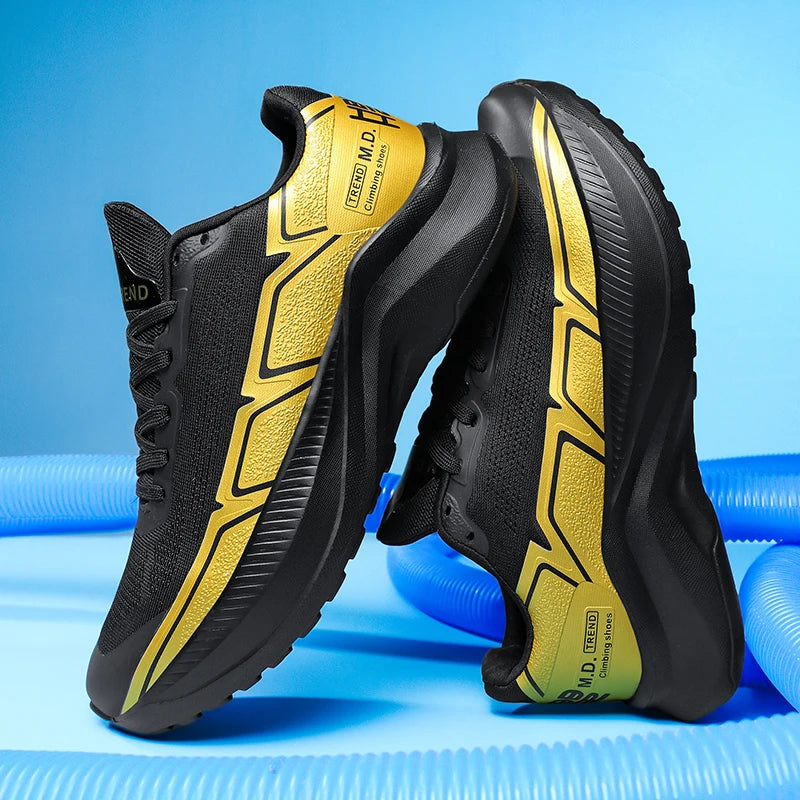 New Running Shoes Men Lace-up Walking Fashion Casual Leisure Loafers Brand Outdoor Jogging Breathable Sneakers Blade Comfortable
