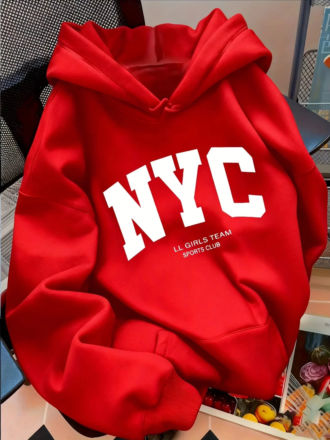 Pattern hooded sweatshirt hooded jacket lightweight winter hoodie casual outerwear for daily use and special occasions BAZAARHUBO