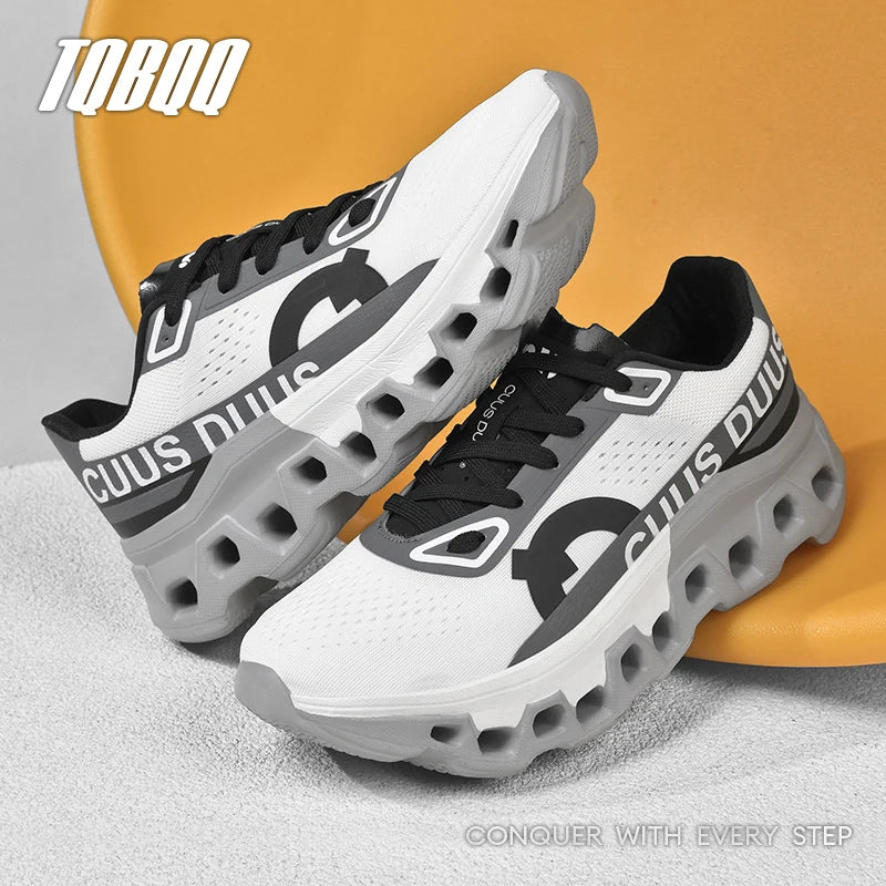 Men's Cushioning Running Sneakers | Lightweight Non-Slip Athletic Shoes