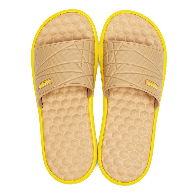Summer Men Big Size Indoor EVA Massage Slippers Men's Slides House Room Home Shoes Soft Slipers Chausson Homme Pantoufle 48 49